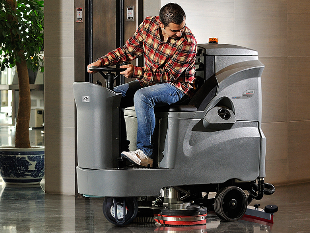 为什么车站超市都在使用洗地机